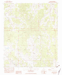 Velma 1983 topographic map thumbnail