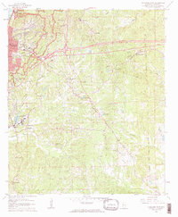 Vicksburg East 1962 topographic map thumbnail