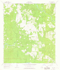 Vidalia 1956 topographic map thumbnail