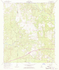 Vidalia 1956 topographic map thumbnail