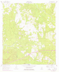 Vidalia 1956 topographic map thumbnail