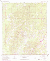 Waldrup 1963 topographic map thumbnail