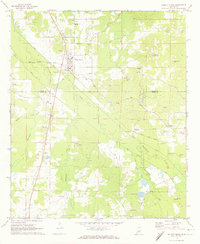 Walnut Grove 1972 topographic map thumbnail