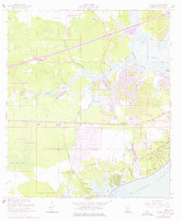 Waveland 1956 topographic map thumbnail