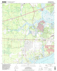 Waveland 1997 topographic map thumbnail
