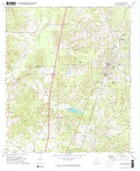 Wesson 1972 topographic map thumbnail