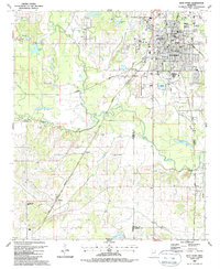 West Point 1987 topographic map thumbnail