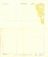 White Oak 1935 topographic map thumbnail
