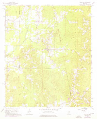 White Oak 1968 topographic map thumbnail