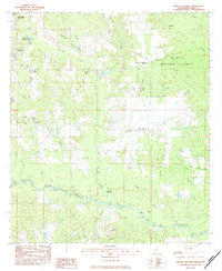 Whites Crossing 1983 topographic map preview