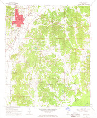 Winona 1966 topographic map thumbnail