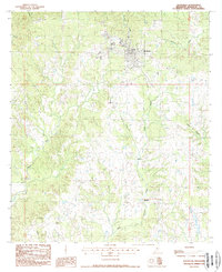 Woodville 1988 topographic map thumbnail