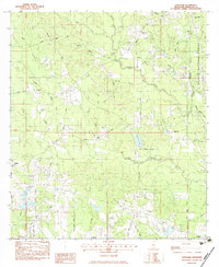 Wortham 1983 topographic map thumbnail