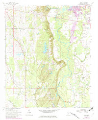 Wren 1966 topographic map thumbnail