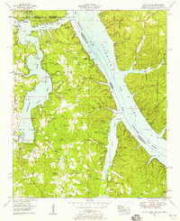Yellow Creek 1953 topographic map thumbnail