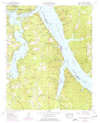 Yellow Creek 1953 topographic map thumbnail