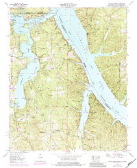 Yellow Creek 1953 topographic map thumbnail