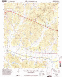 Yocona 2000 topographic map thumbnail
