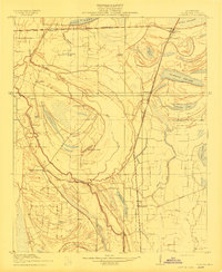 Coahoma 1910 topographic map thumbnail