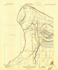 Lake Cormorant 1912 topographic map thumbnail
