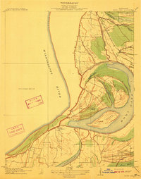 Moon Lake 1912 topographic map thumbnail