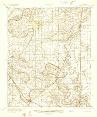 Tutwiler 1932 topographic map thumbnail