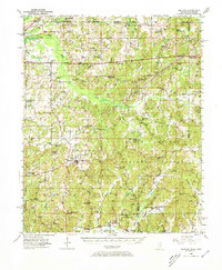 Ashland 1950 topographic map thumbnail