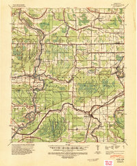 Auter 1940 topographic map thumbnail