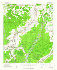 Bayland 1961 topographic map thumbnail
