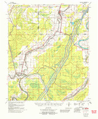 Bayland 1961 topographic map thumbnail