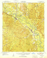 Beaumont 1949 topographic map thumbnail