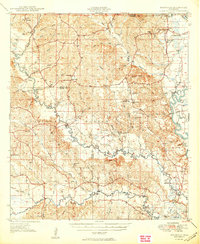 Benndale 1949 topographic map thumbnail