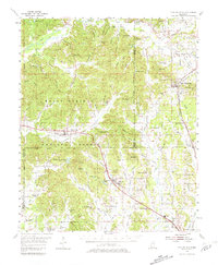 Blue Mountain 1955 topographic map thumbnail