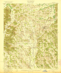 Booneville 1922 topographic map thumbnail