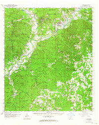 Bude 1962 topographic map thumbnail