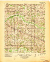 Byhalia 1948 topographic map thumbnail