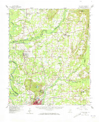 Caledonia 1960 topographic map thumbnail