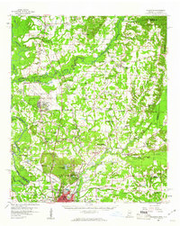 Caledonia 1960 topographic map thumbnail
