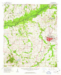 Canton 1961 topographic map thumbnail