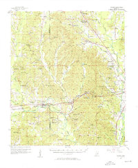 Chunky 1957 topographic map thumbnail