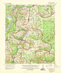 Clayton 1939 topographic map thumbnail