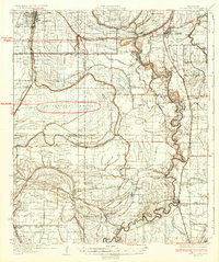 Cleveland 1934 topographic map preview