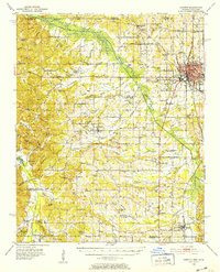 Corinth 1950 topographic map thumbnail