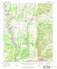 Crowder 1962 topographic map thumbnail