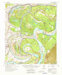 Davis Island topographic map thumbnail