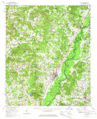 Durant 1966 topographic map thumbnail