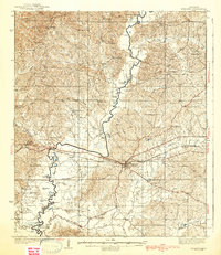 Edwards 1938 topographic map thumbnail