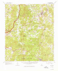 Fayette 1962 topographic map thumbnail