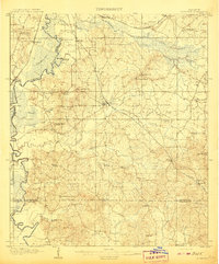 Florence 1908 topographic map thumbnail
