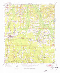 Forest 1950 topographic map thumbnail